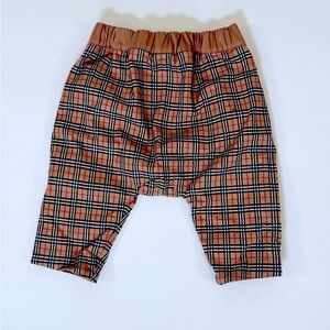 Burberry Tan Plaid 6Month Casual Bottoms